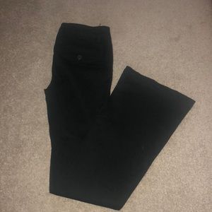 Womens NWOT American Eagle black flares size 2Long